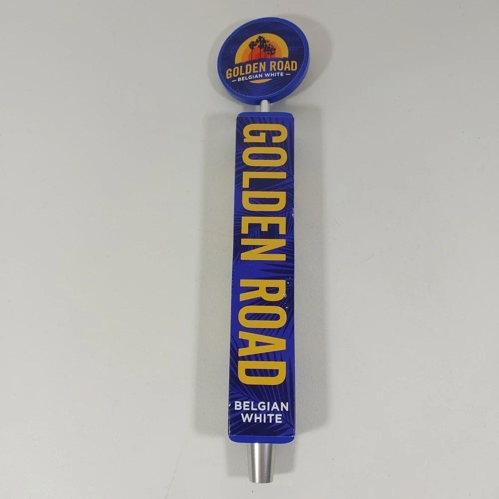 Belgian White Beer Tap Handle  Golden Road Brewing Bar Pub‎ Man Cave